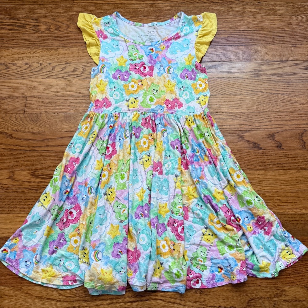 Little Snuggles care bear girls bamboo blend nightgown 12t